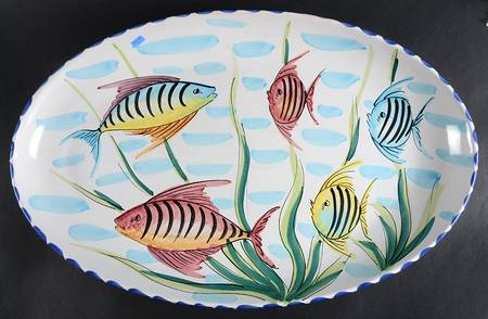 Al Mare 24" Oval Serving Platter