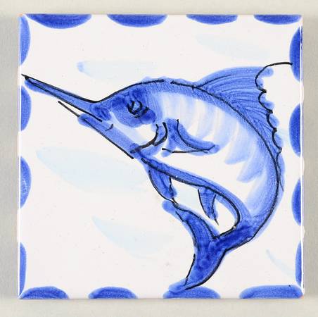 Al Mare 4" Square Coaster