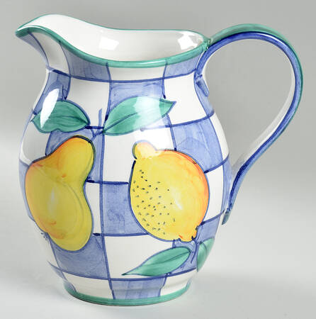 Azzurro 64 Oz Pitcher by Vietri (Italy)