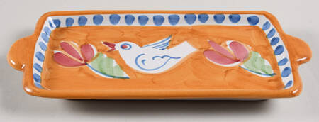Campagna Bird (Uccello) 9" Rectangular Tray