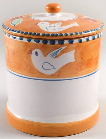 Campagna Bird (Uccello) Large Canister & Lid