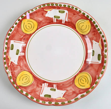 Campagna Cow (Mucca) Plate Wall