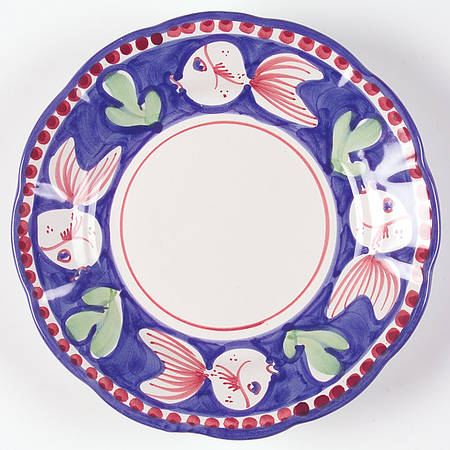 Campagna-Fish Royal Blue (Pesce) Salad Plate