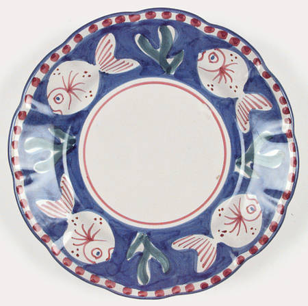Campagna-Fish Royal Blue (Pesce) Salad Plate