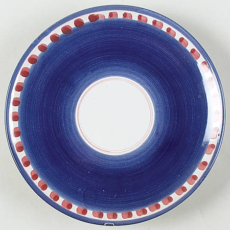 Campagna-Fish Royal Blue (Pesce) Saucer
