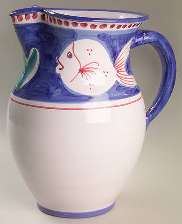 Campagna-Fish Royal Blue (Pesce) 64 Oz Pitcher