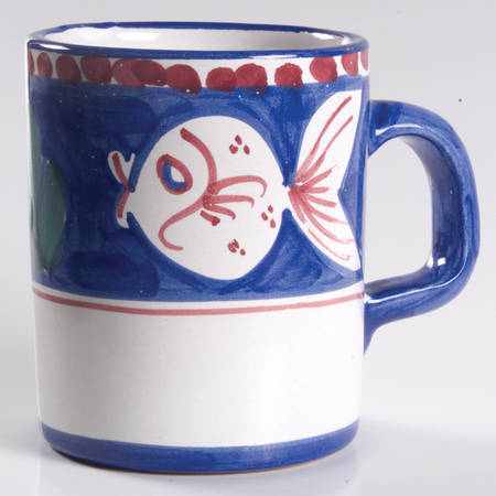 Campagna-Fish Royal Blue (Pesce) Mug