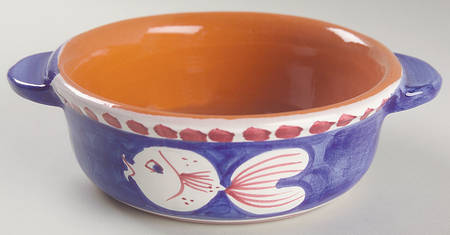 Campagna-Fish Royal Blue (Pesce) Individual Baker