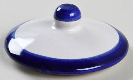Campagna-Fish Royal Blue (Pesce) Lid for Sugar Bowl
