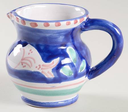 Campagna-Fish Royal Blue (Pesce) Creamer