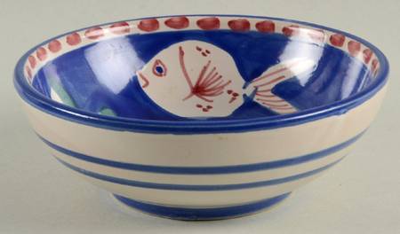 Campagna-Fish Royal Blue (Pesce) Soup/Cereal Bowl