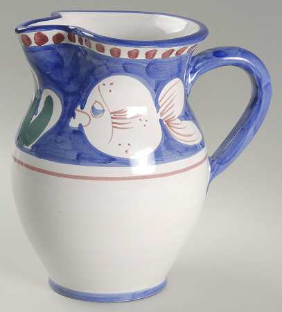Campagna-Fish Royal Blue (Pesce) 40 Oz Pitcher