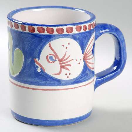 Campagna-Fish Royal Blue (Pesce) Mug