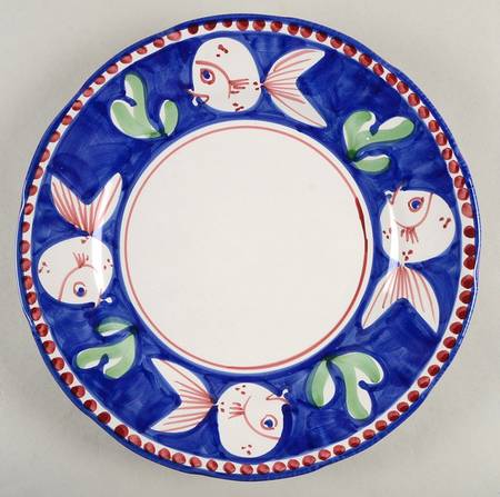 Campagna-Fish Royal Blue (Pesce) Service Plate (Charger)