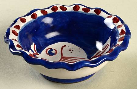 Campagna-Fish Royal Blue (Pesce) Condiment Bowl