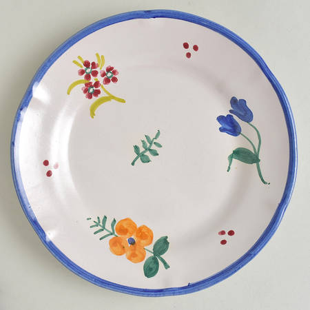 Campagna Flowers Salad Plate