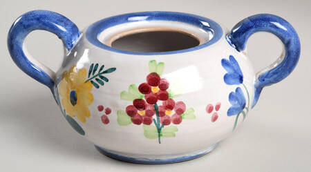 Campagna Flowers Sugar Bowl No Lid