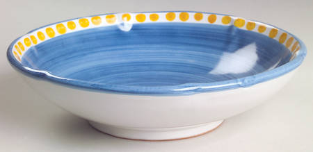 Campagna Horse (Cavallo) 8" Individual Pasta Bowl by Ceramica Artistica (CAS Vietri)