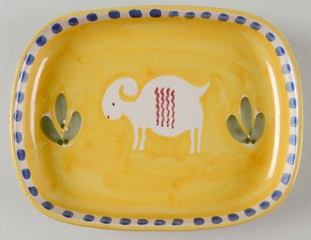 Campagna Ram (Montone) 7" Rectangular Tray