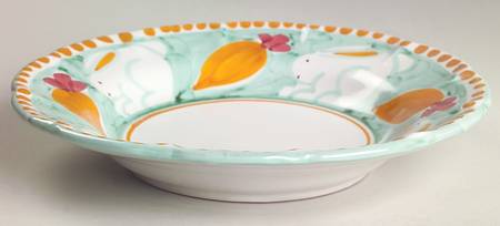 Campagna Rabbit (Coniglio) 9" Soup/Pasta Bowl