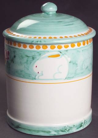Campagna Rabbit (Coniglio) Medium Canister & Lid