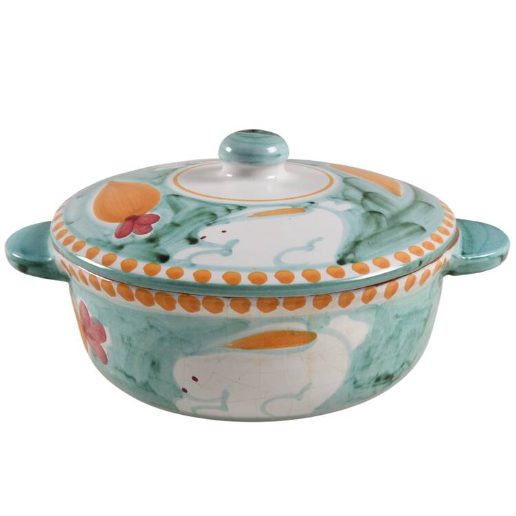 Campagna Rabbit (Coniglio) 1.25 Qt Round Covered Casserole