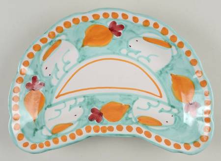 Campagna Rabbit (Coniglio) Crescent Salad Plate