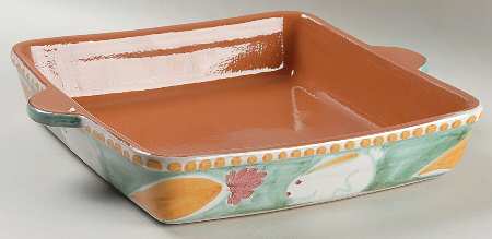 Campagna Rabbit (Coniglio) 11" Square Baker