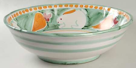 Campagna Rabbit (Coniglio) 12" Round Serving Bowl