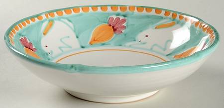Campagna Rabbit (Coniglio) 8" Individual Pasta Bowl