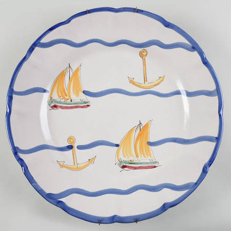 Capri 13" Chop Plate (Round Platter)