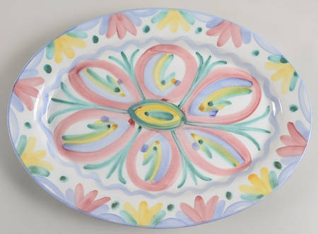 Colore 15" Oval Serving Platter