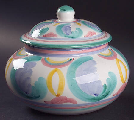 Colore Cookie Jar & Lid