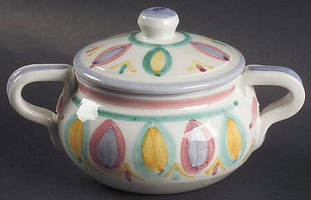 Colore Sugar Bowl & Lid