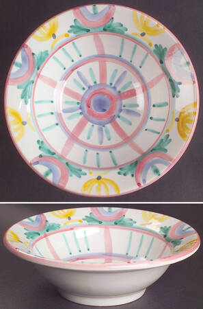 Colore Rim Soup Bowl