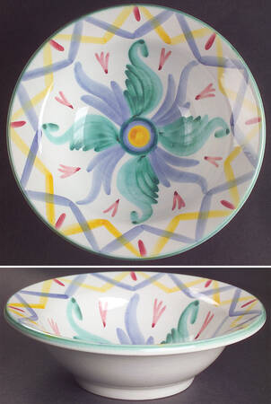 Colore Rim Soup Bowl