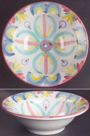 Colore Rim Soup Bowl