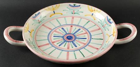 Colore Large Handled Fruit Bowl