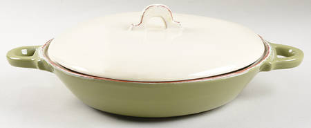 Cucina Fresca 1.75 Qt Round Covered Casserole