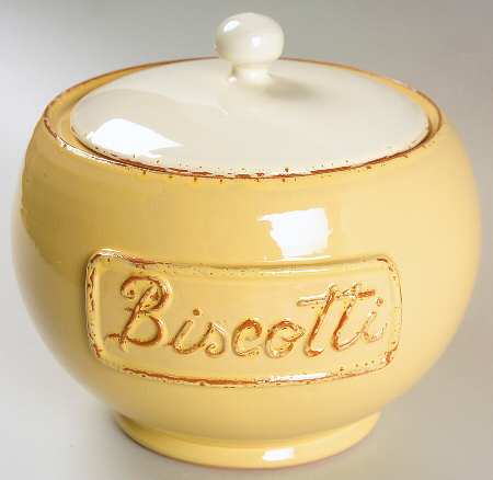 Cucina Fresca Biscotti Jar & Lid