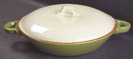 Cucina Fresca 1.75 Qt Round Covered Casserole