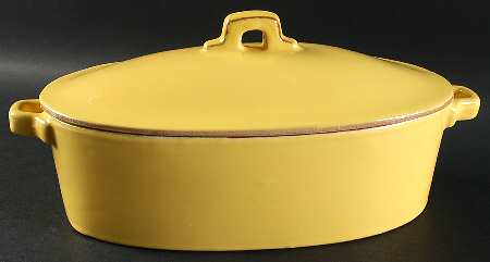 Cucina Fresca 2.25 Quart Oval Covered Casserole