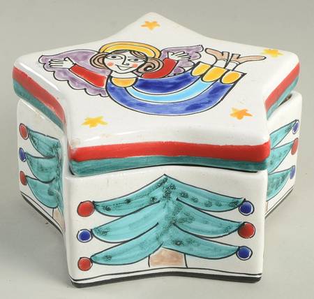 De Simone Angel Star Shaped Box & Lid
