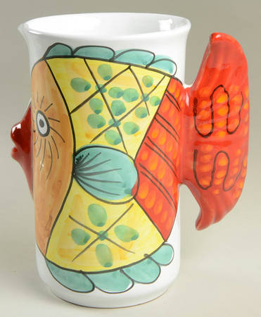 Fish Fish (Fish Completely Colored) 52 Oz Pitcher