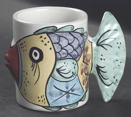 Fish Fish (Fish Completely Colored) Mug