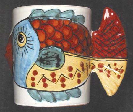 Fish Fish (Fish Completely Colored) Mug
