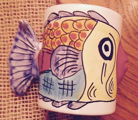 Fish Fish (Fish Completely Colored) Mug