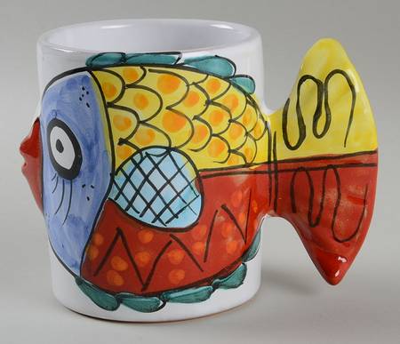 Fish Fish (Fish Completely Colored) Mug