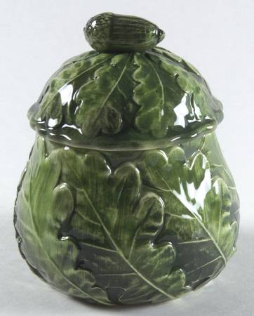 Foglia Sugar Bowl & Lid