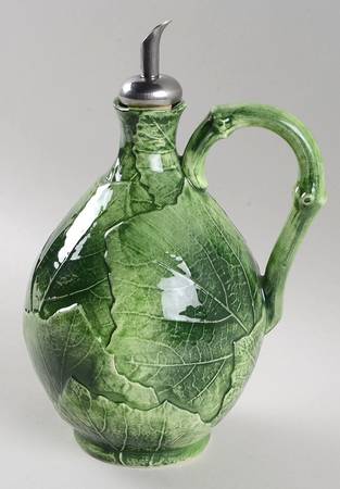 Foglia Fresca Oil Jar & Drizzle Spout